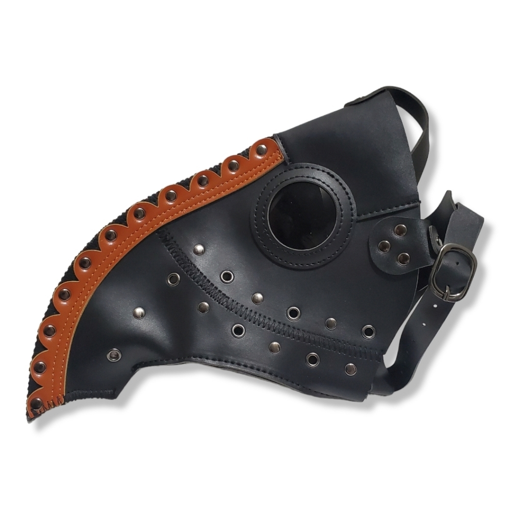 Halloween Think Top Plague Doctor Mask vintage steampunk costume NEW